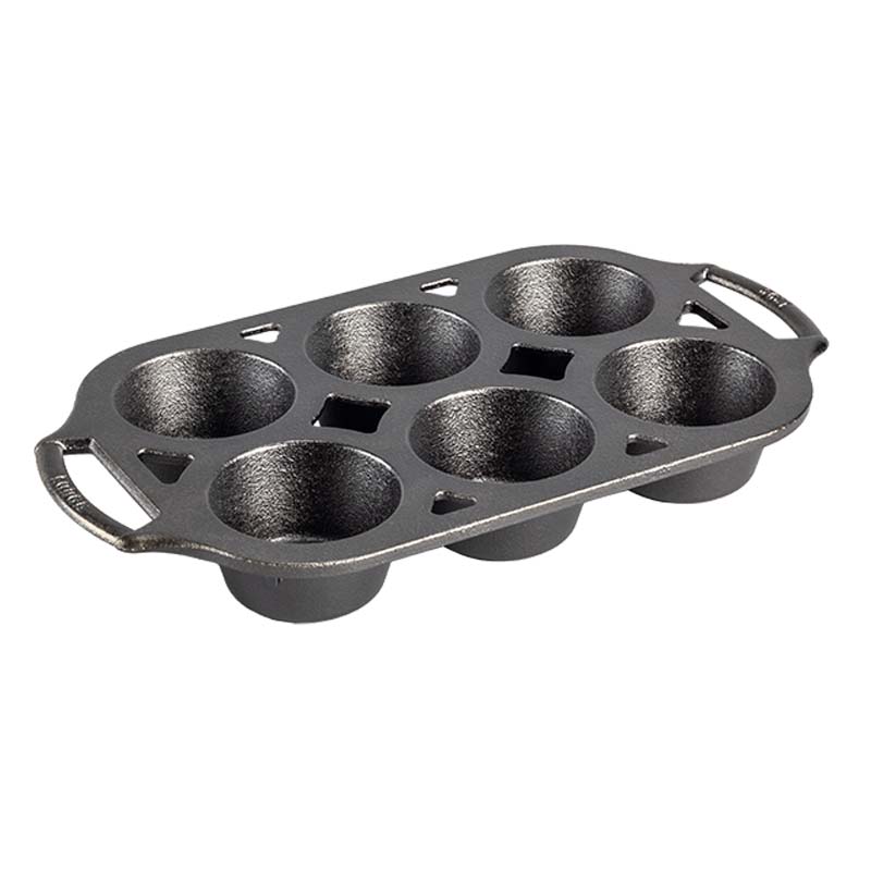 Seasoned Cast Iron Muffin Pan - Image 8