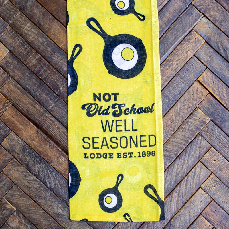 Not Old School Well Seasoned Lodge Dish Towel - Image 3