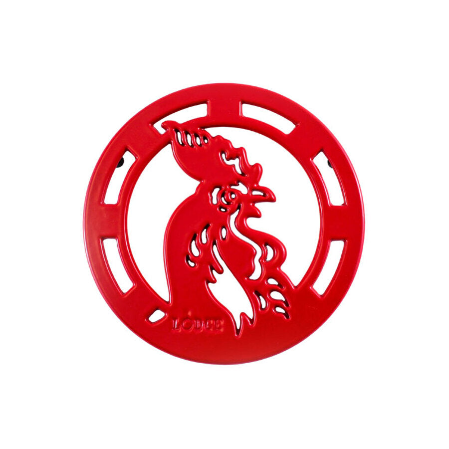 Enameled Rooster Trivet - Image 4