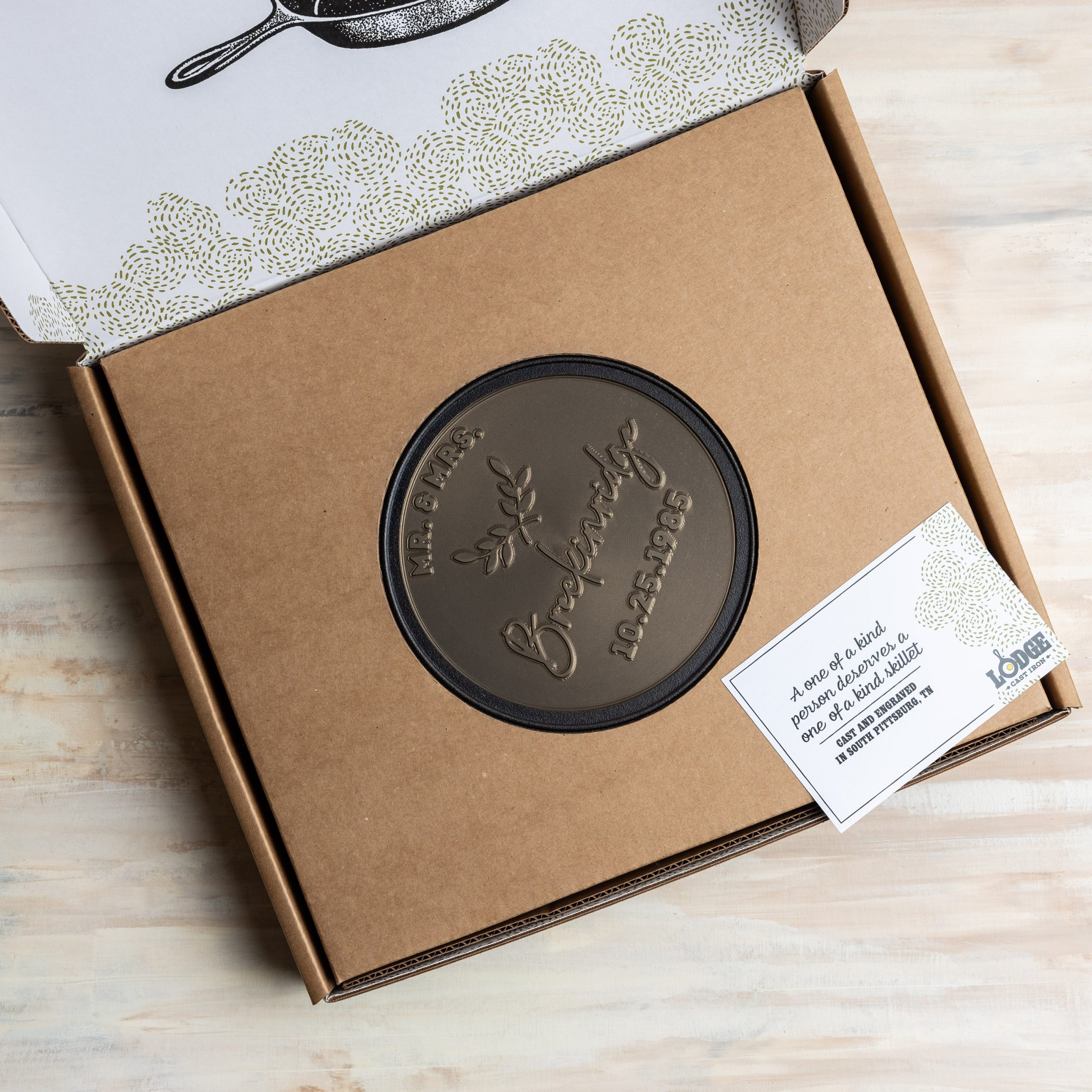 Custom Engraved Milestone Skillet - Image 6