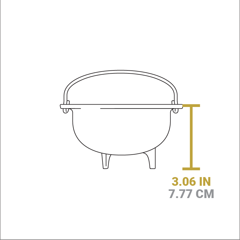 Heat-Treated Cast Iron Mini Kettle - Image 4