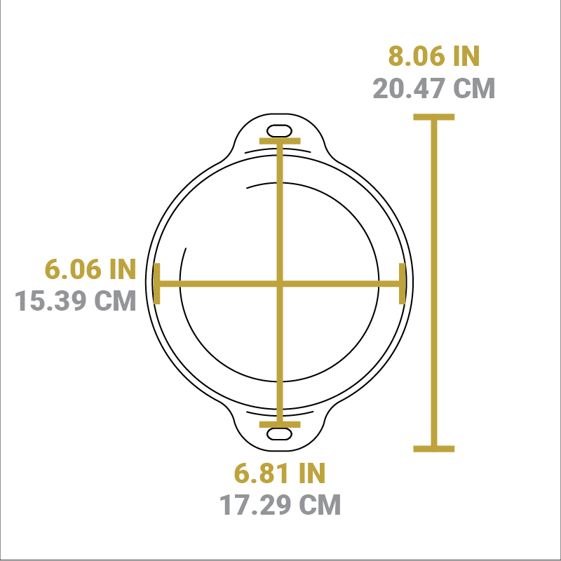 Heat-Treated 14 Ounce Round Cast Iron Mini Server? - Image 5