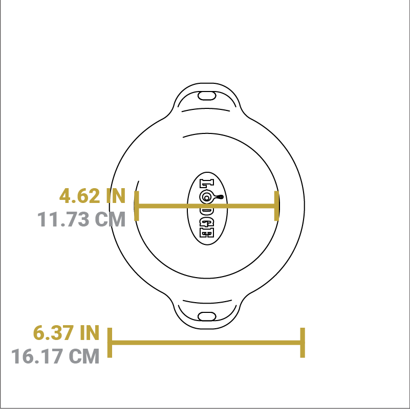 Heat-Treated 14 Ounce Round Cast Iron Mini Server? - Image 6