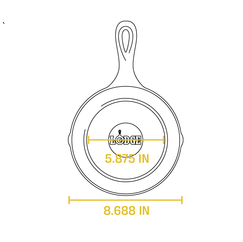 Classic Cast Iron Skillets - Image 8