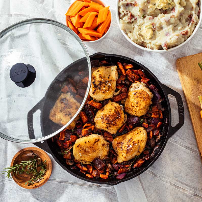 Chef Collection 12 Inch Cast Iron Everyday Pan? - Image 4