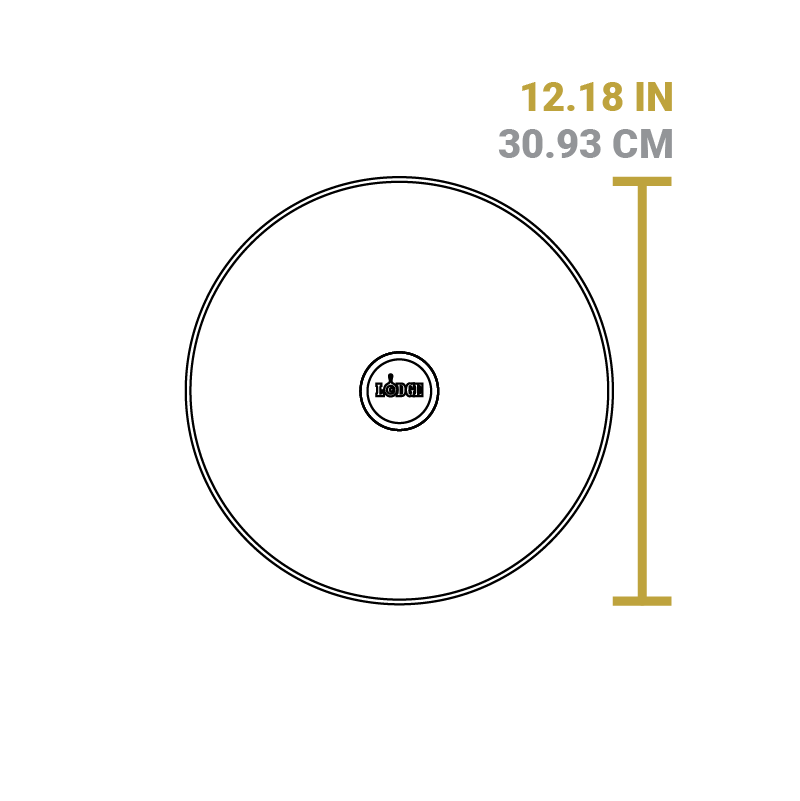 Chef Collection 12 Inch Cast Iron Everyday Pan? - Image 7