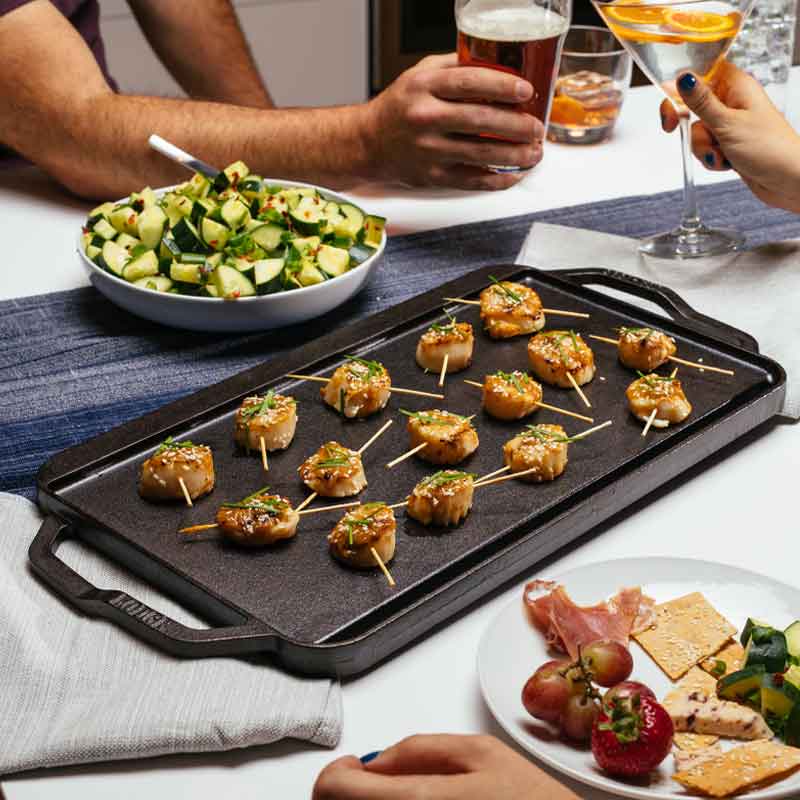 Chef Collection Reversible Grill/Griddle - Image 4