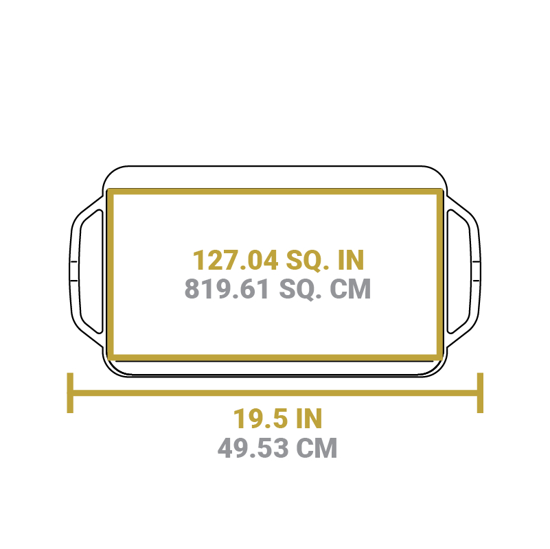 Chef Collection Reversible Grill/Griddle - Image 9