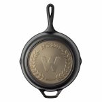 Custom Engraved Monogram Skillet