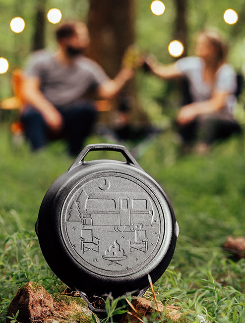 Wanderlust 10.25 Inch Cast Iron Dual Handle Camper Pan - Image 4