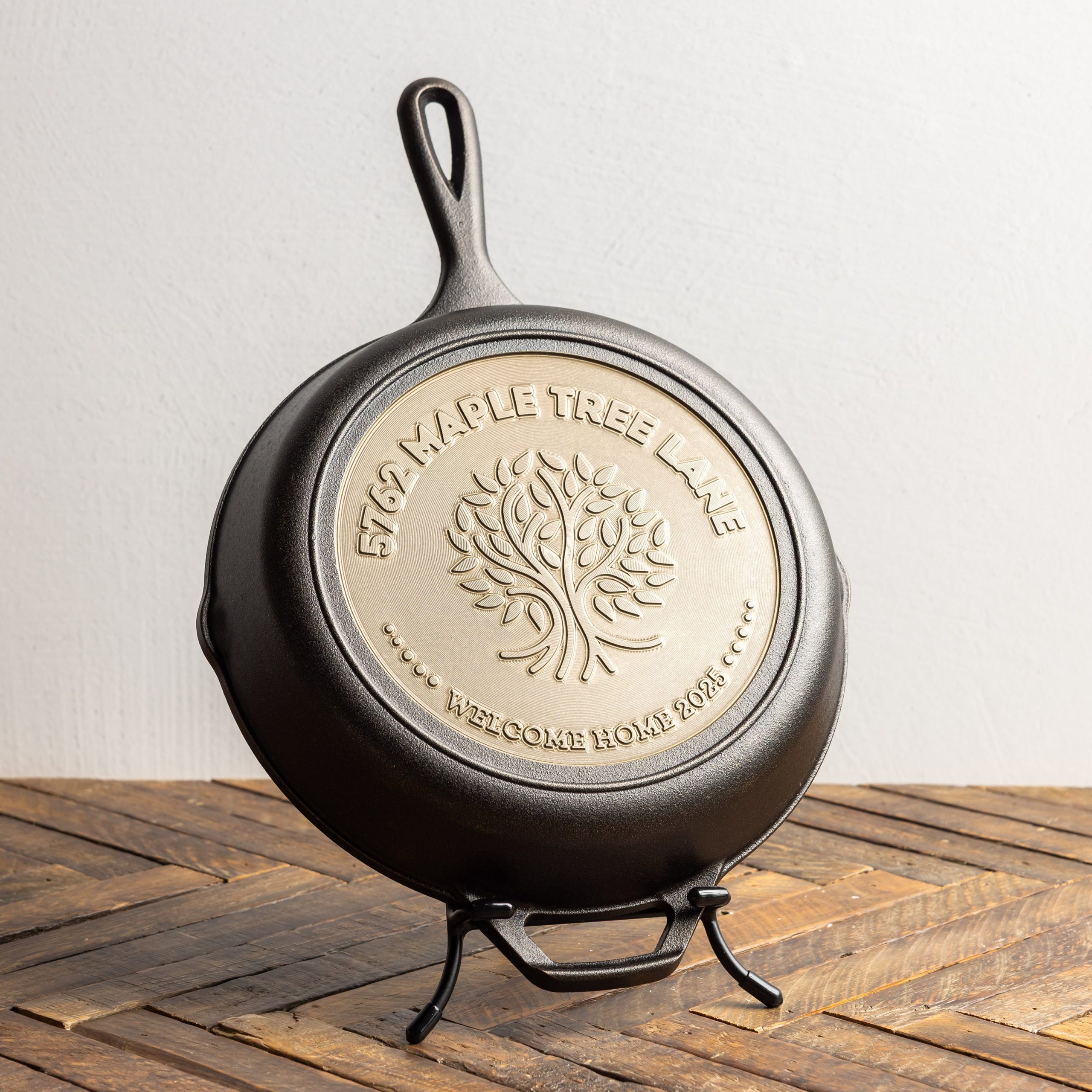 Custom Engraved Tree Skillet - Image 3