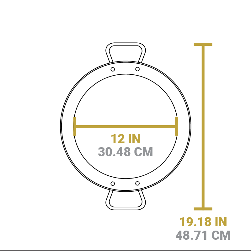 Carbon Steel Dual Handle Pan - Image 24