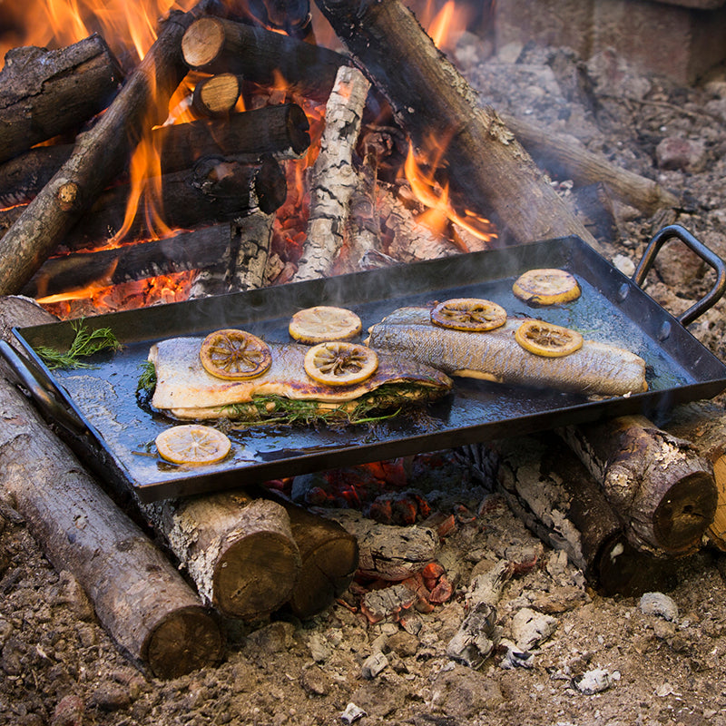 18 x 10 Inch Seasoned Carbon Steel Griddle? - Image 3